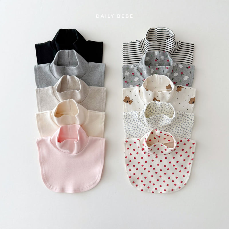 Daily Bebe - Korean Children Fashion - #Kfashion4kids - New Fake Turtleneck