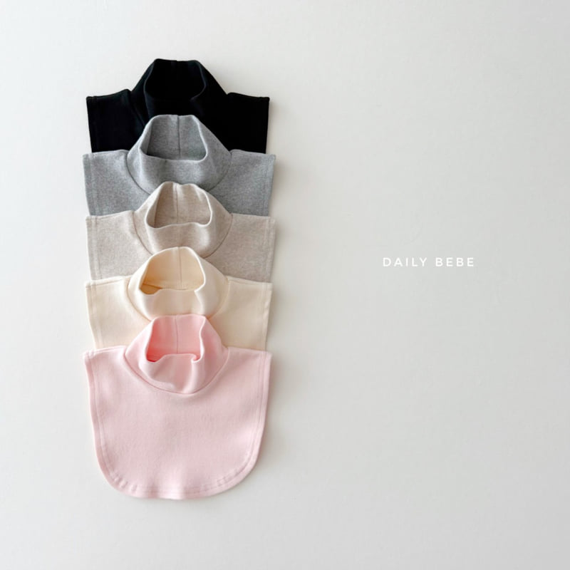 Daily Bebe - Korean Children Fashion - #littlefashionista - New Fake Turtleneck - 2