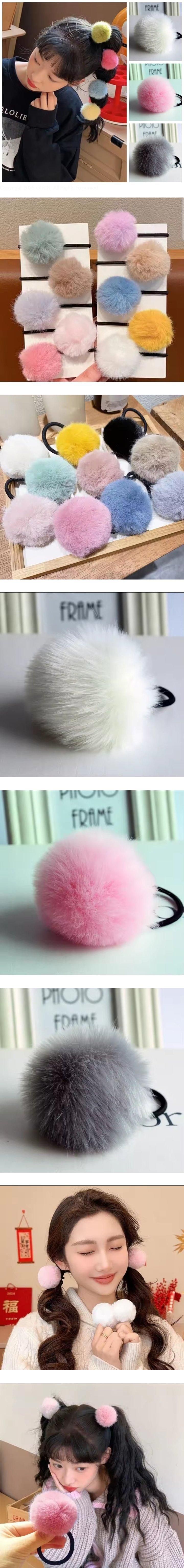 Daily shop - Korean Children Fashion - #littlefashionista - Ring Ring Mink Hair Tie