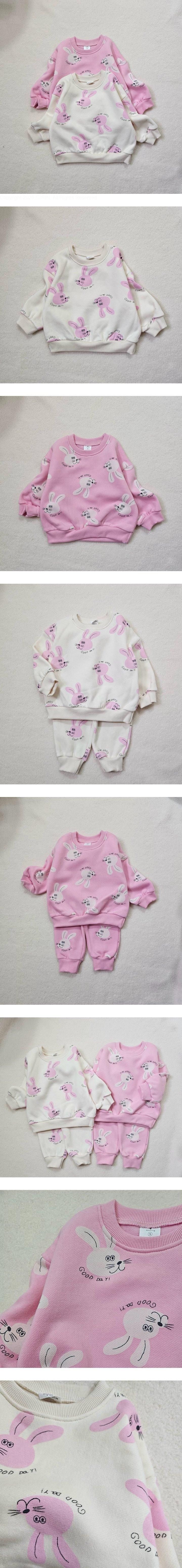 Dazzling - Korean Children Fashion - #littlefashionista - Good Bunny Tee