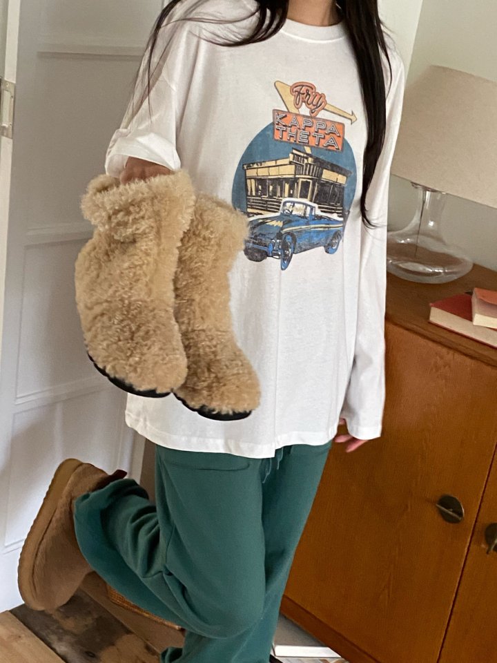 Diana - Korean Women Fashion - #momslook - Kappa Tee