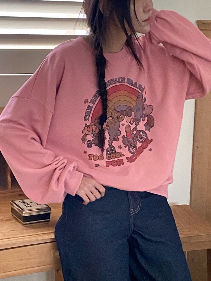Diana - Korean Women Fashion - #momslook - School Sweatshirt