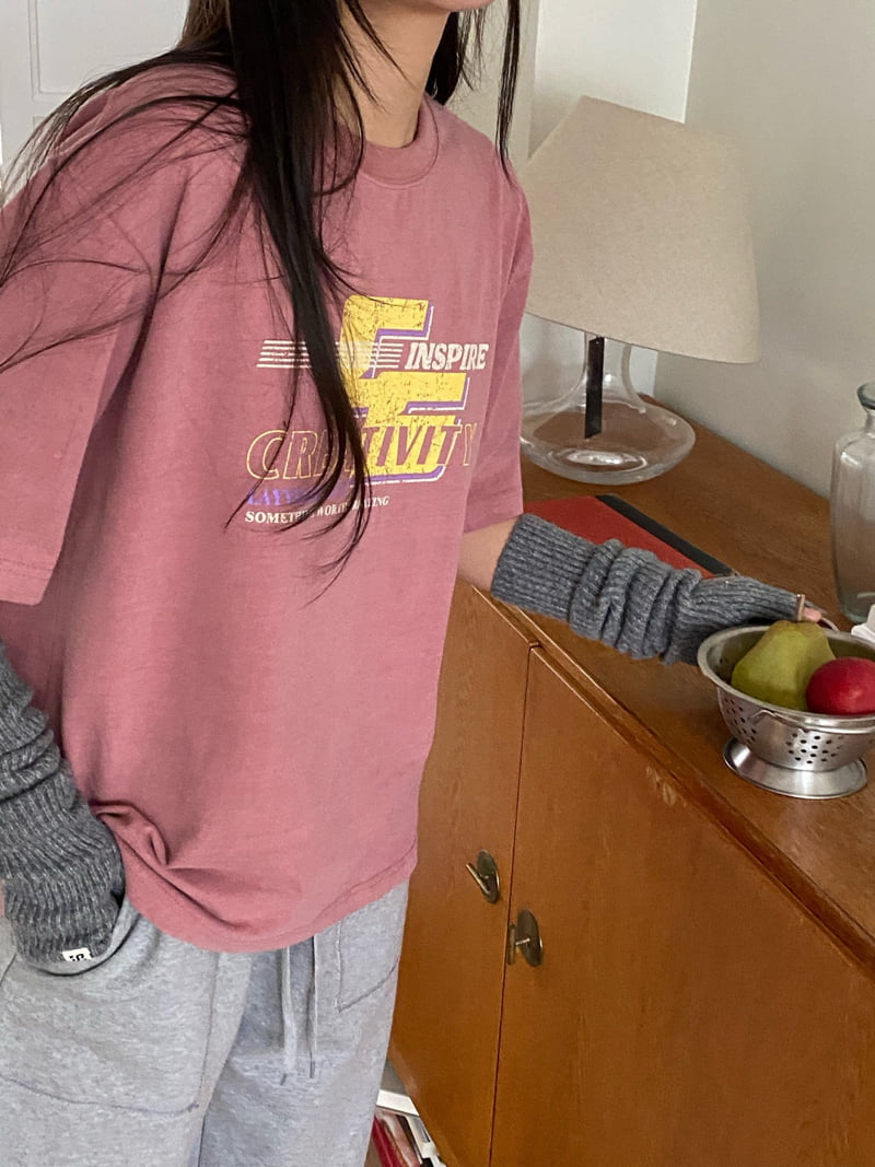 Diana - Korean Women Fashion - #momslook - Arc Vintage Tee - 12