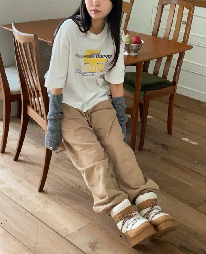 Diana - Korean Women Fashion - #momslook - Arc Vintage Tee - 8