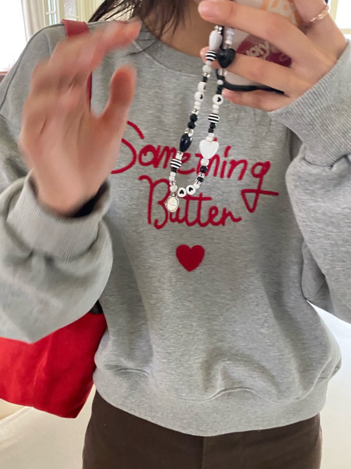 Diana - Korean Women Fashion - #momslook - Something Sweatshirt - 7