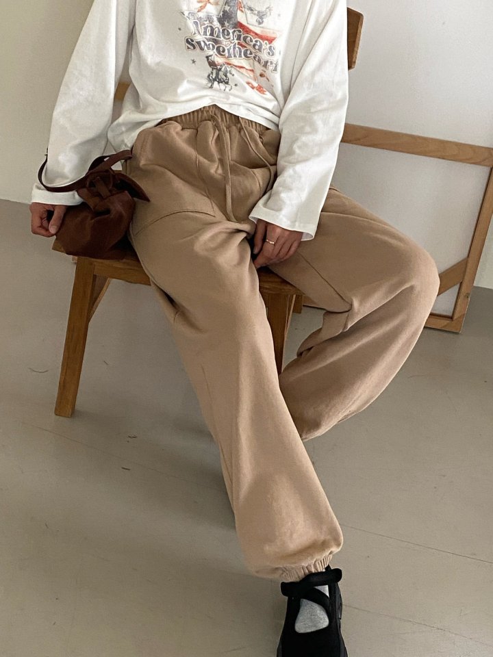 Diana - Korean Women Fashion - #momslook - Square Jogger Pants - 5