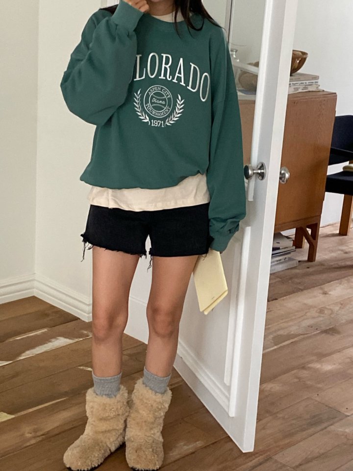 Diana - Korean Women Fashion - #momslook - Colorado Sweatshirt - 2