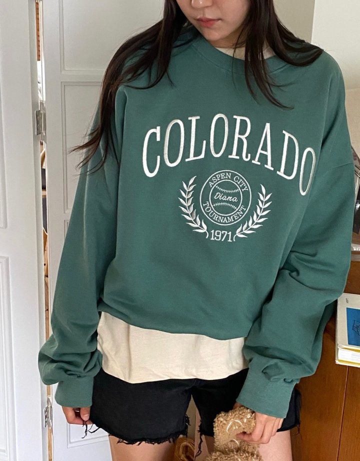 Diana - Korean Women Fashion - #momslook - Colorado Sweatshirt - 6