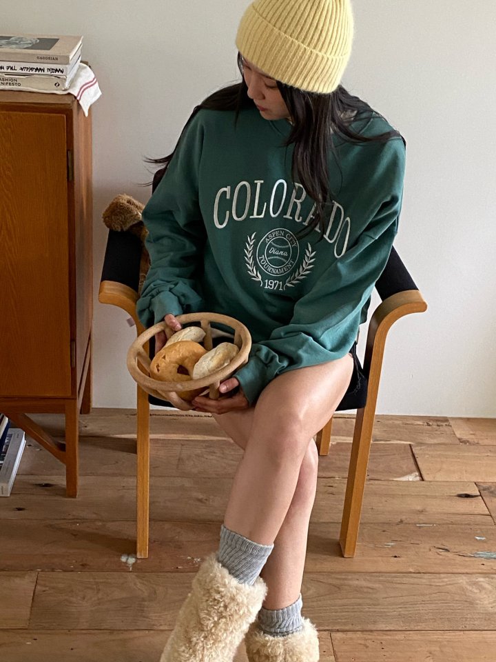 Diana - Korean Women Fashion - #momslook - Colorado Sweatshirt - 8
