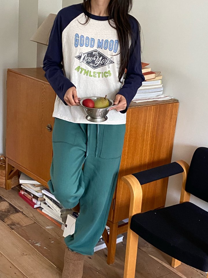 Diana - Korean Women Fashion - #momslook - Mood Raglan Tee - 11