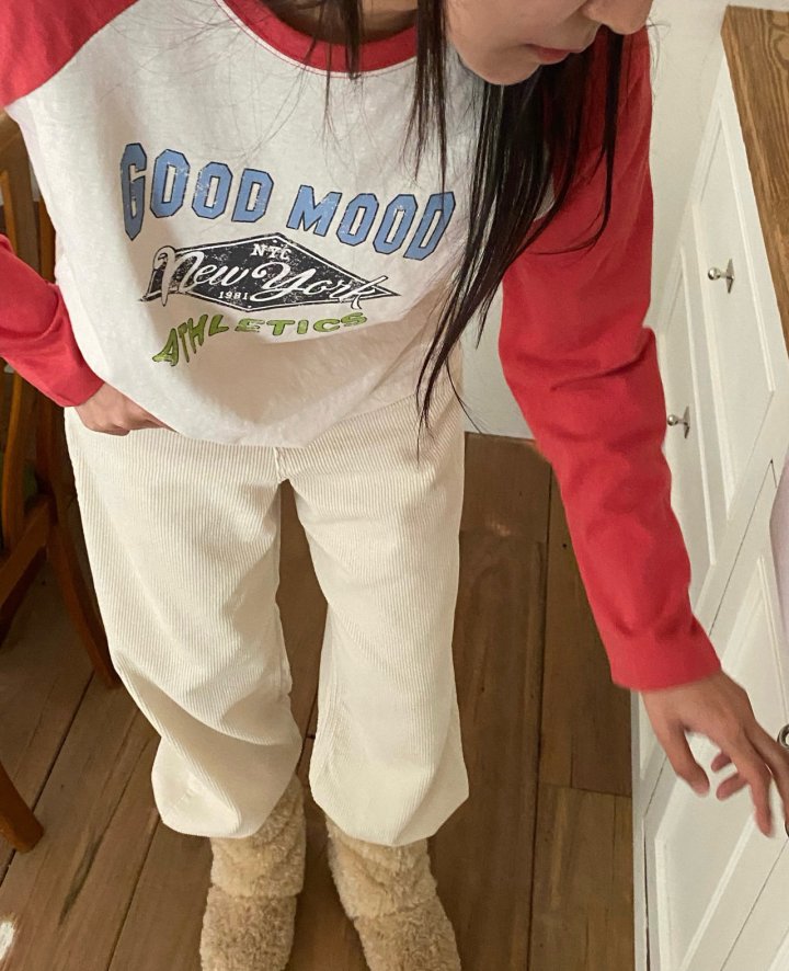 Diana - Korean Women Fashion - #momslook - Mood Raglan Tee - 3