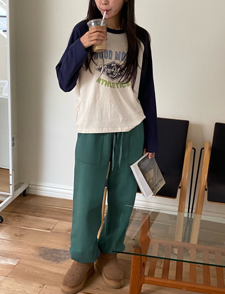 Diana - Korean Women Fashion - #momslook - Mood Raglan Tee - 7