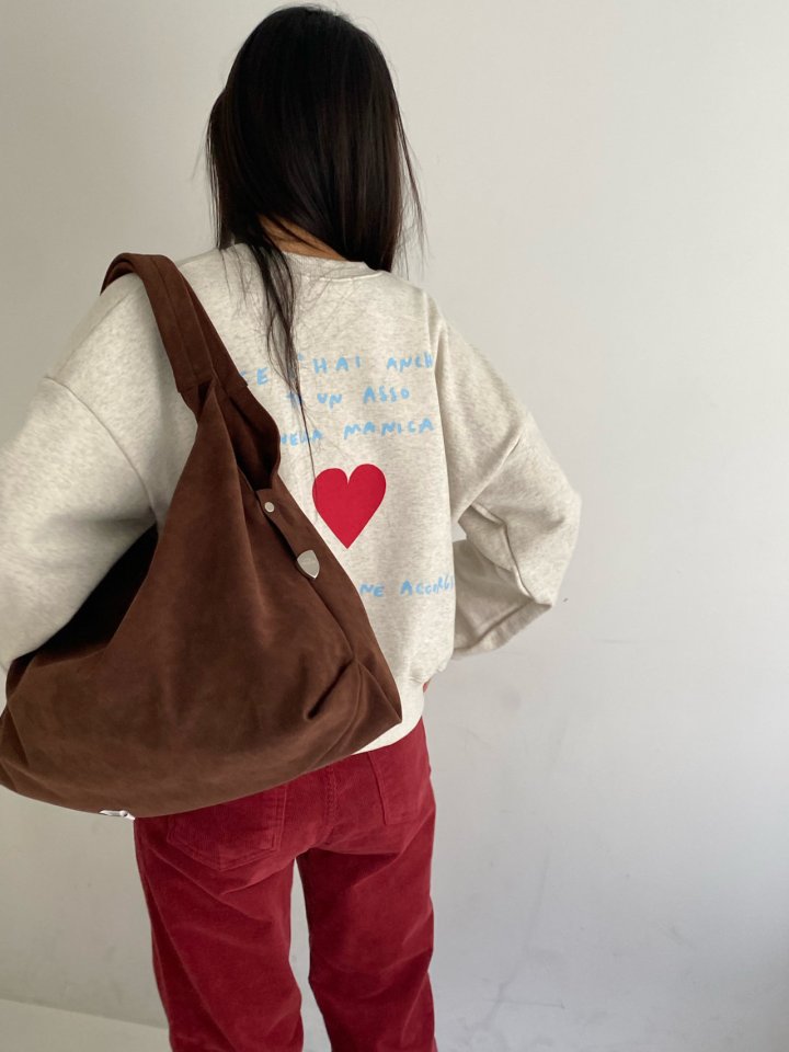 Diana - Korean Women Fashion - #momslook - Cell Heart Sweatshirt - 3