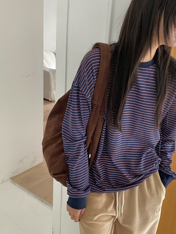 Diana - Korean Women Fashion - #momslook - Highteen Stripe Tee - 9