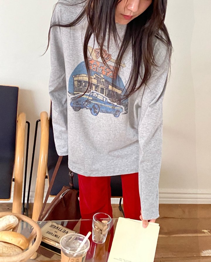 Diana - Korean Women Fashion - #pursuepretty - Kappa Tee - 7