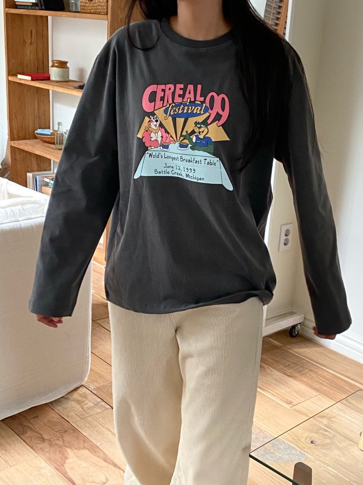 Diana - Korean Women Fashion - #vintagekidsstyle - Festival Tee - 4