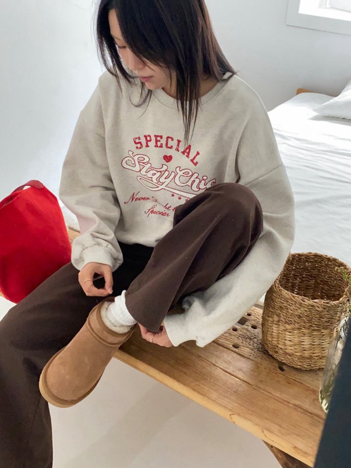 Diana - Korean Women Fashion - #vintagekidsstyle - Special Sweatshirt - 4