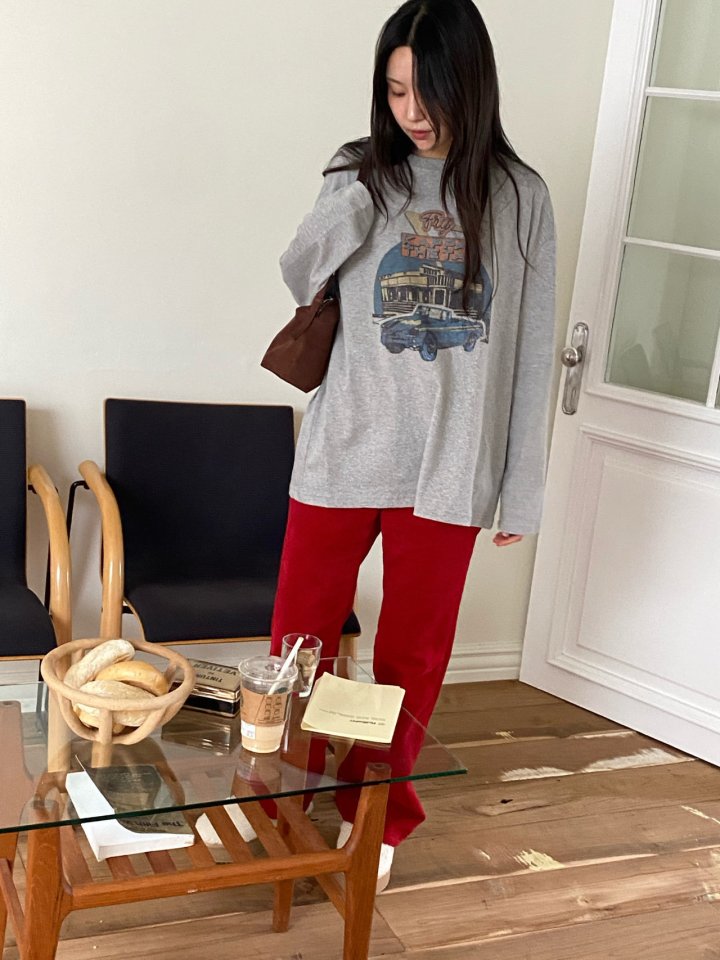 Diana - Korean Women Fashion - #restrostyle - Kappa Tee - 8