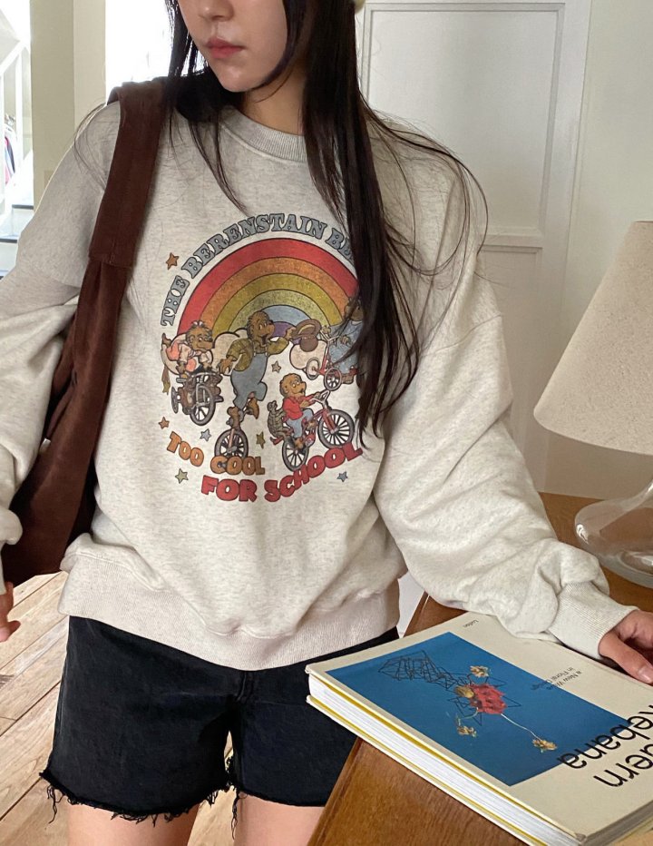 Diana - Korean Women Fashion - #romanticstyle - School Sweatshirt - 8