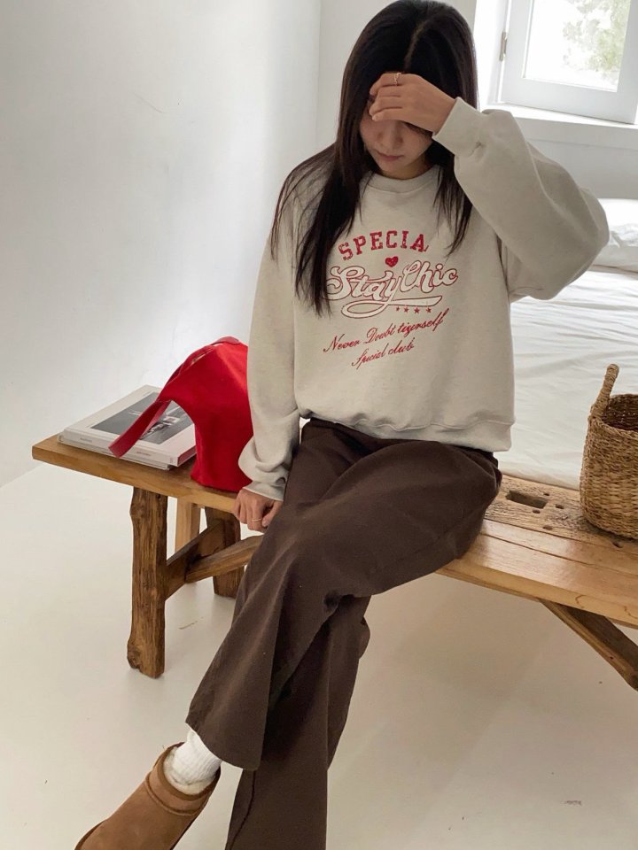 Diana - Korean Women Fashion - #romanticstyle - Special Sweatshirt - 6