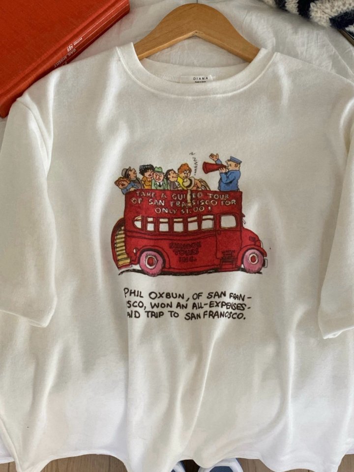 Diana - Korean Women Fashion - #romanticstyle - Tour Peach Tee - 2