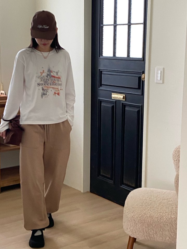 Diana - Korean Women Fashion - #shopsmall - Square Jogger Pants - 2