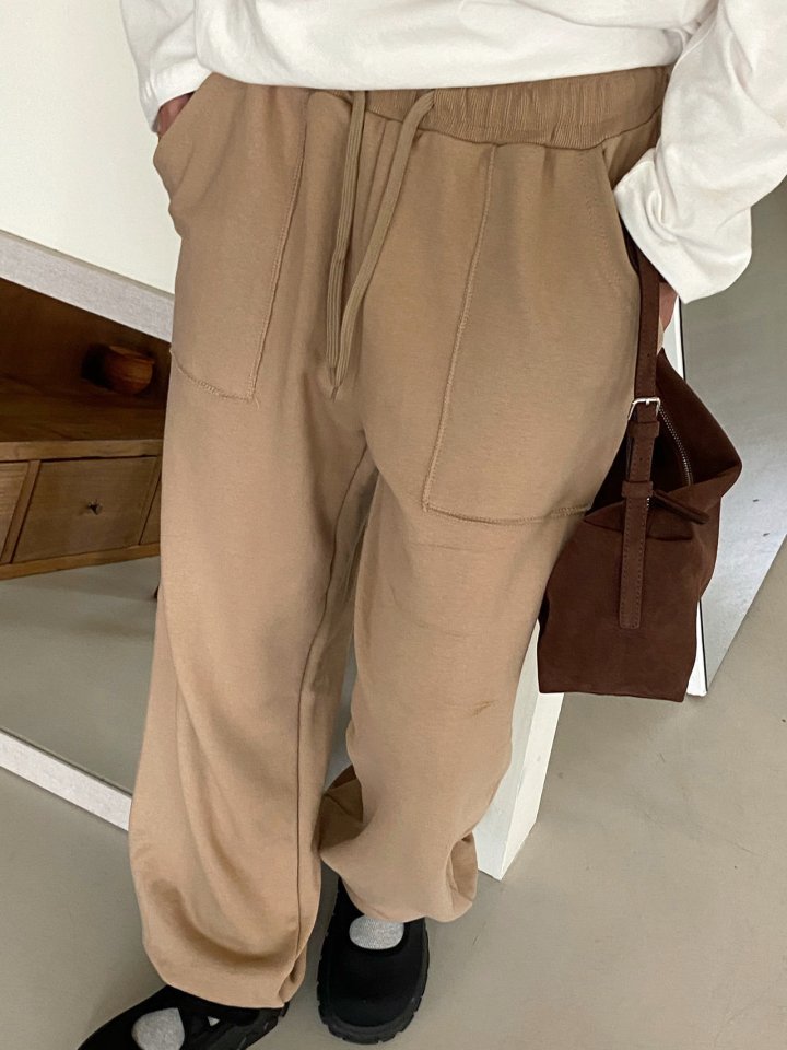 Diana - Korean Women Fashion - #thatsdarling - Square Jogger Pants - 4