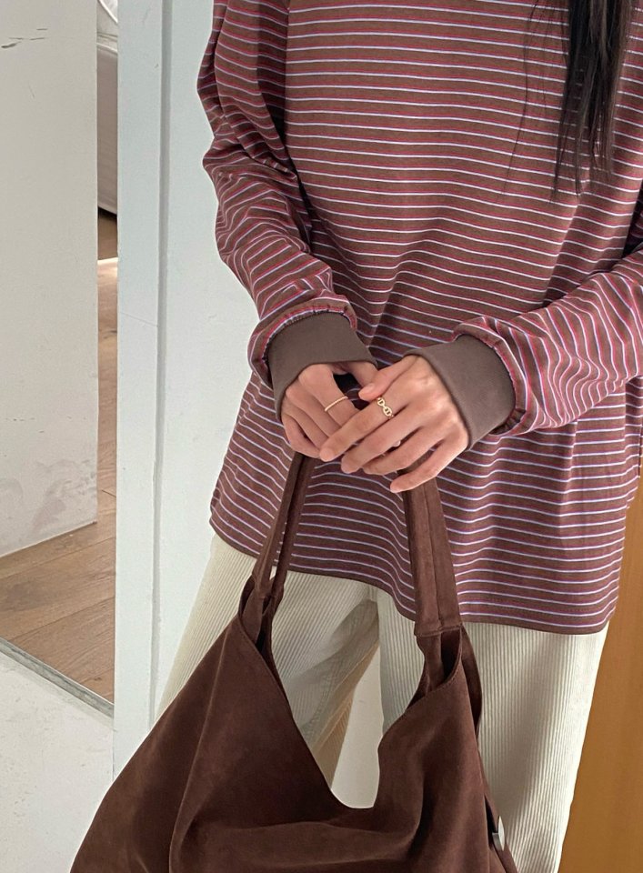 Diana - Korean Women Fashion - #thelittlethings - Highteen Stripe Tee - 6