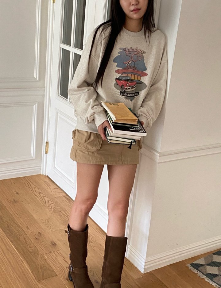 Diana - Korean Women Fashion - #vintageinspired - Fabulous Sweatshirt - 3