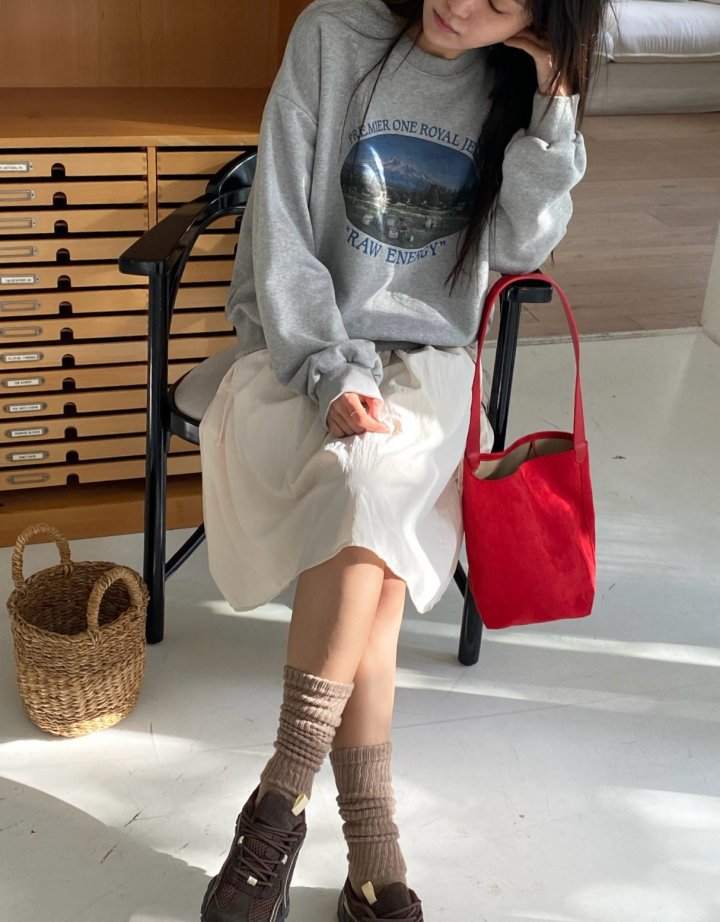 Diana - Korean Women Fashion - #vintageinspired - Low Sweatshirt - 3