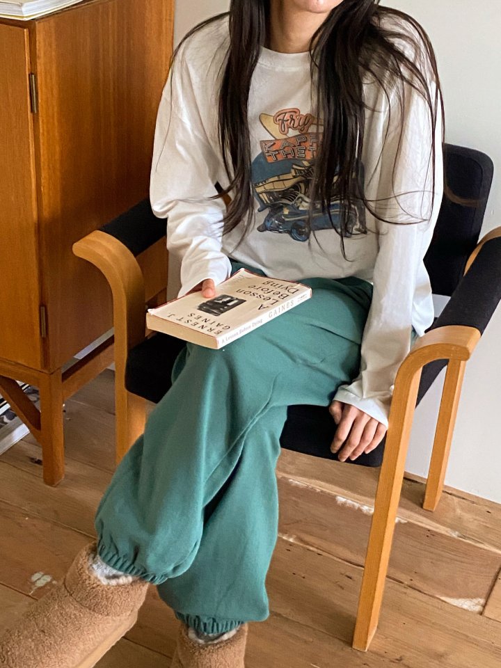 Diana - Korean Women Fashion - #vintagekidsstyle - Kappa Tee - 6