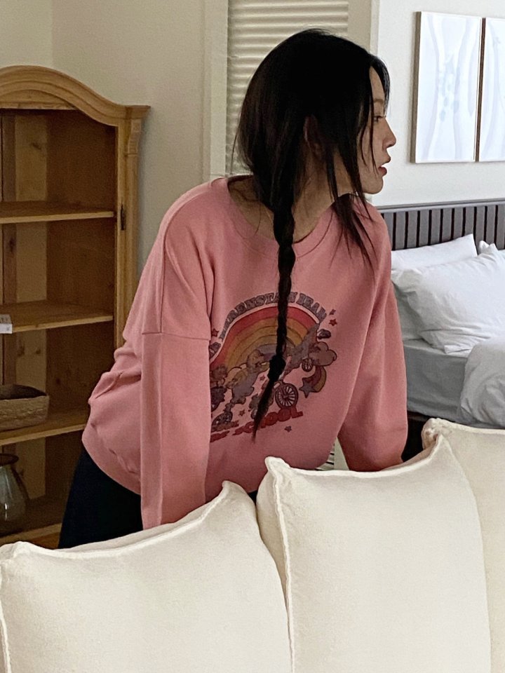 Diana - Korean Women Fashion - #vintagekidsstyle - School Sweatshirt - 5