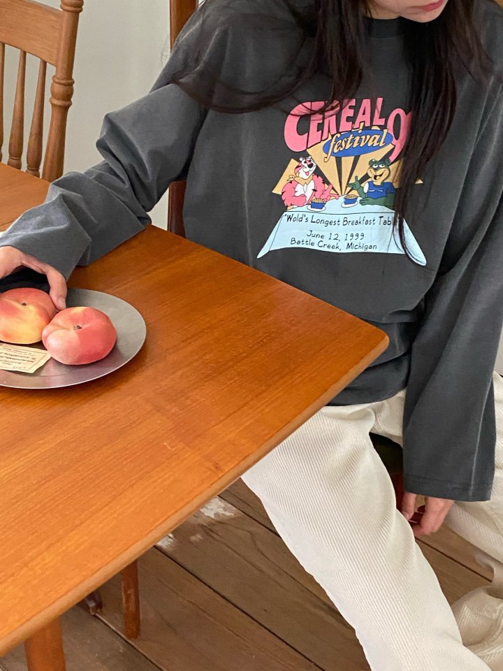 Diana - Korean Women Fashion - #vintagekidsstyle - Festival Tee - 3