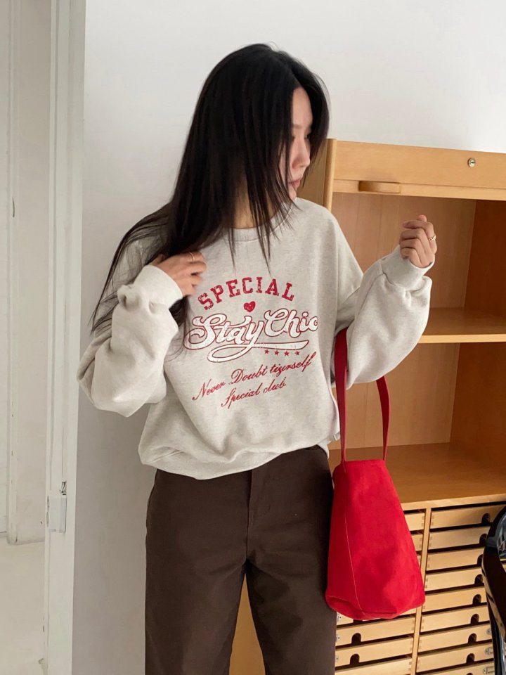 Diana - Korean Women Fashion - #vintagekidsstyle - Special Sweatshirt - 3