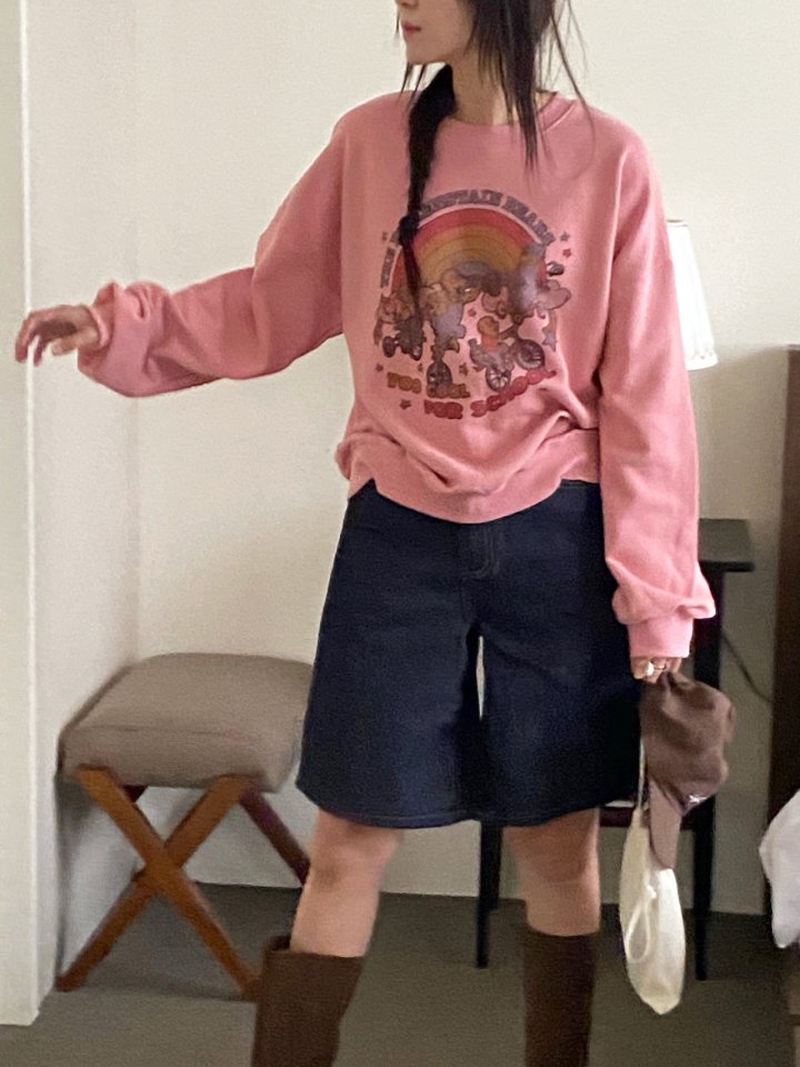 Diana - Korean Women Fashion - #womensfashion - School Sweatshirt - 3
