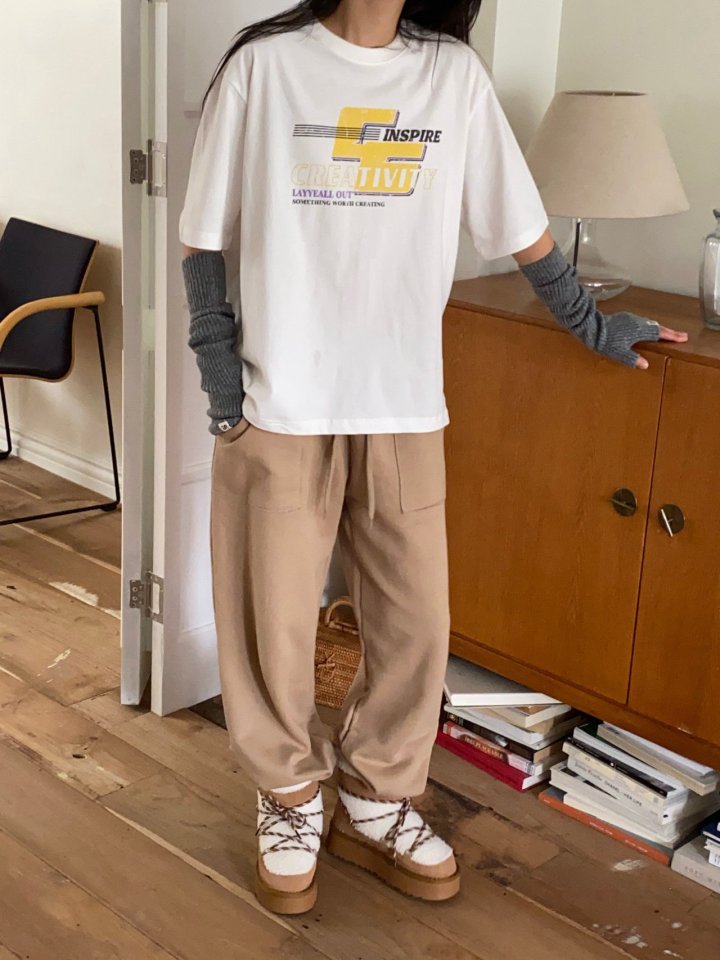 Diana - Korean Women Fashion - #womensfashion - Arc Vintage Tee - 11