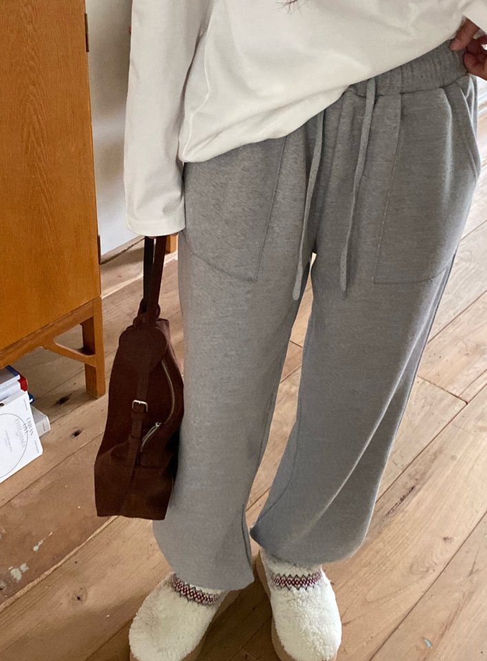 Diana - Korean Women Fashion - #womensfashion - Square Jogger Pants - 6