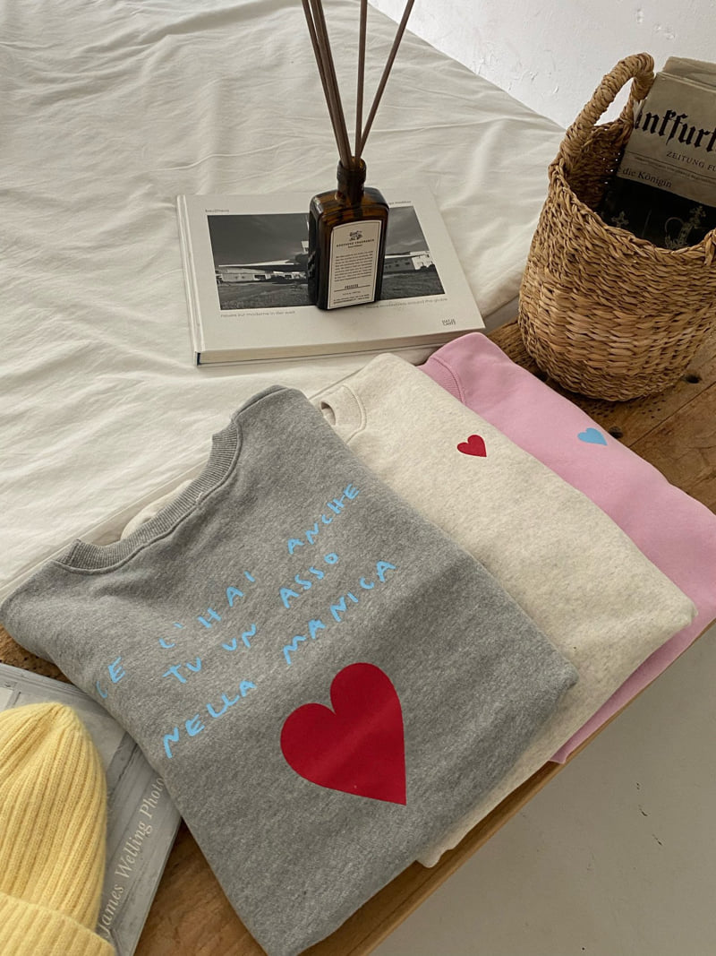 Diana - Korean Women Fashion - #womensfashion - Cell Heart Sweatshirt - 12