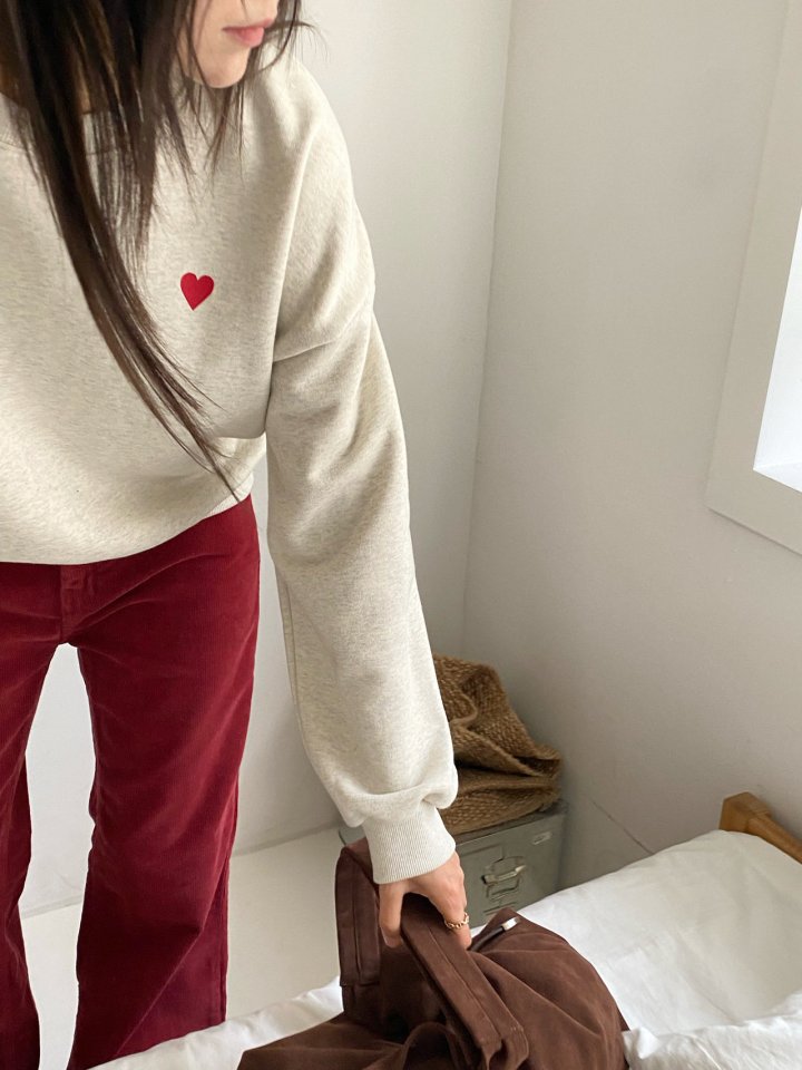 Diana - Korean Women Fashion - #womensfashion - Cell Heart Sweatshirt - 8