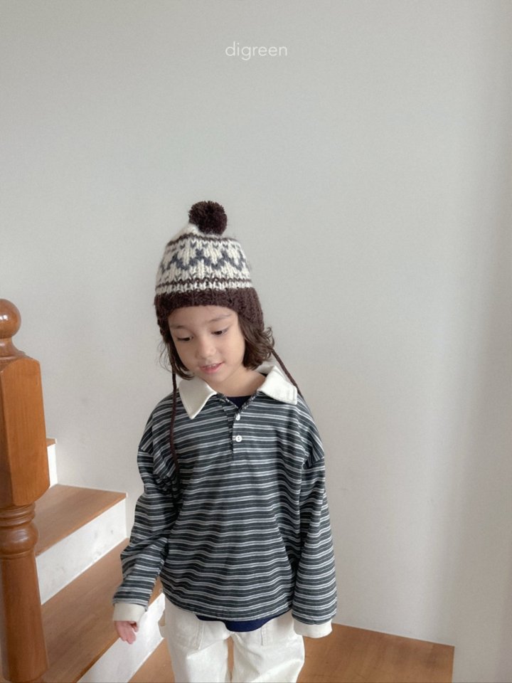 Digreen - Korean Children Fashion - #Kfashion4kids - Cowichan Bonnet - 6