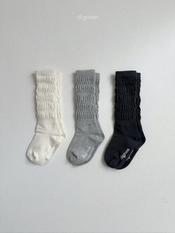 Digreen - Korean Children Fashion - #Kfashion4kids - Warmer Socks Set - 2