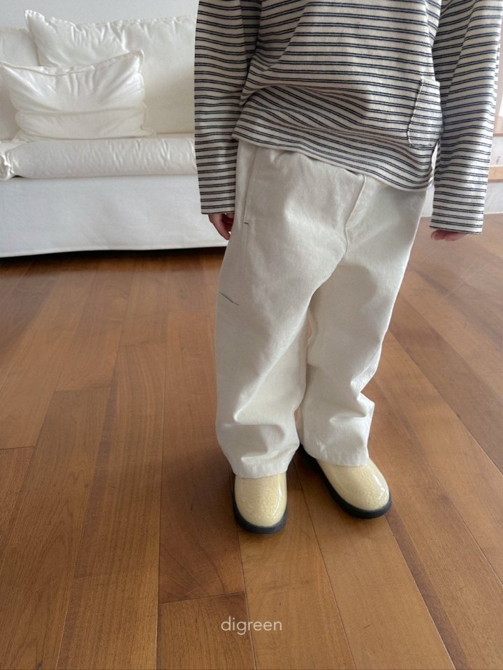 Digreen - Korean Children Fashion - #Kfashion4kids - Flat Wide Pants - 5