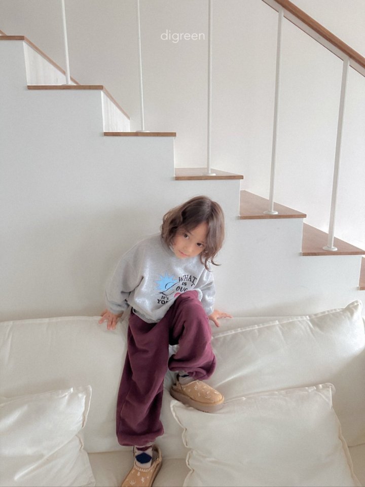 Digreen - Korean Children Fashion - #childofig - What Is Love Sweatshirt - 8