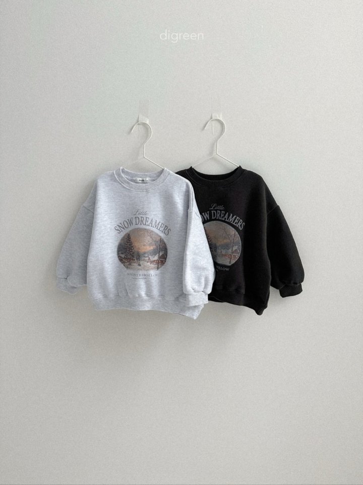 Digreen - Korean Children Fashion - #childofig - Snowball Sweatshirt - 3