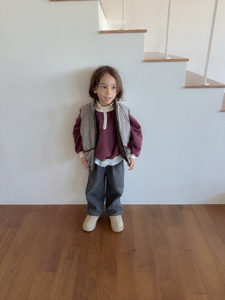 Digreen - Korean Children Fashion - #childofig - Line Zip-up Tee - 7