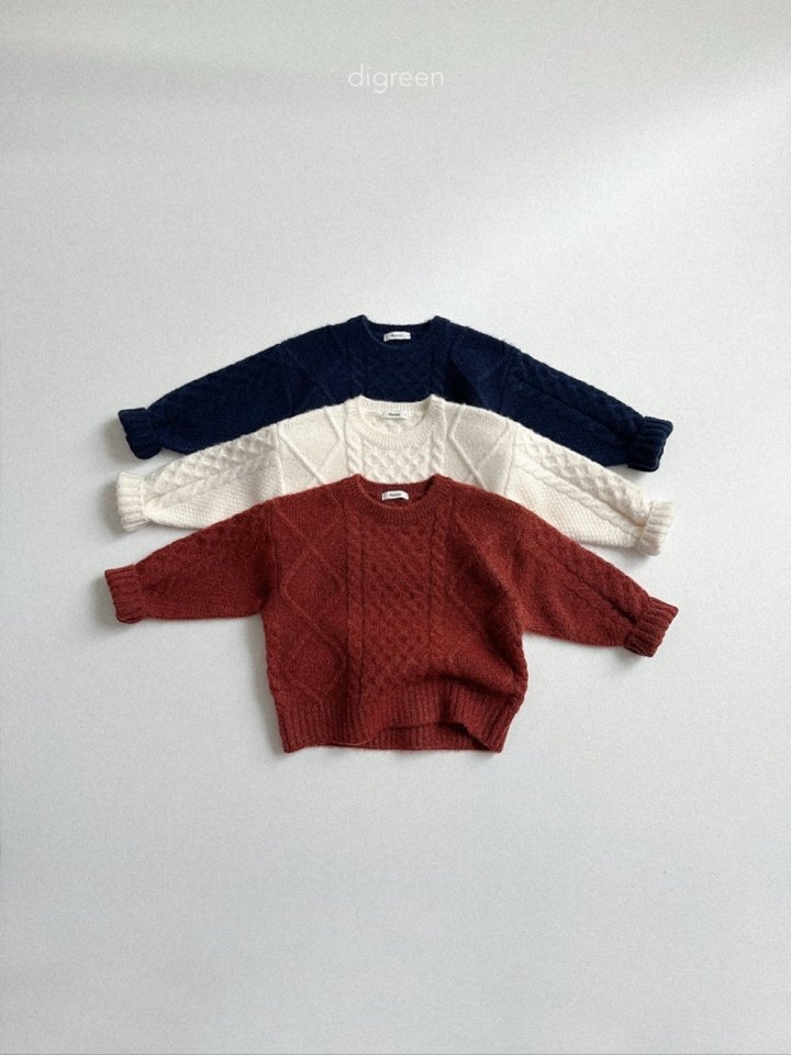 Digreen - Korean Children Fashion - #childofig - Bebe Twist Knit