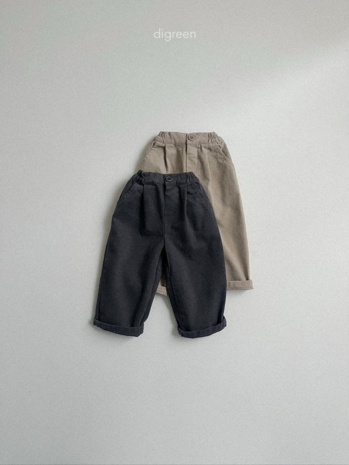 Digreen - Korean Children Fashion - #childofig - Minimal Tuck Pants - 2