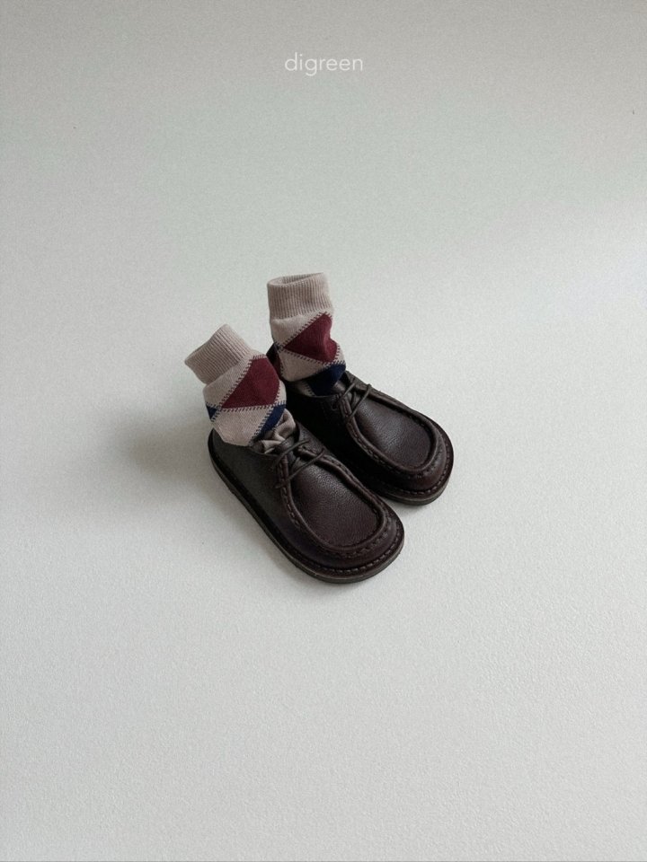 Digreen - Korean Children Fashion - #childrensboutique - Argyle Socks Set - 12