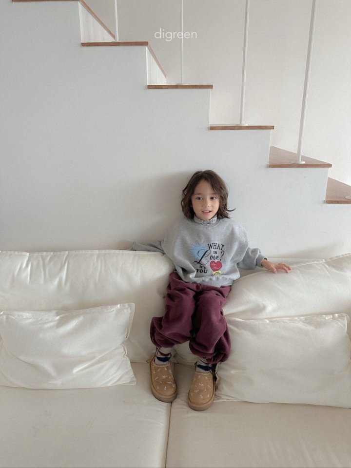 Digreen - Korean Children Fashion - #childrensboutique - What Is Love Sweatshirt - 9