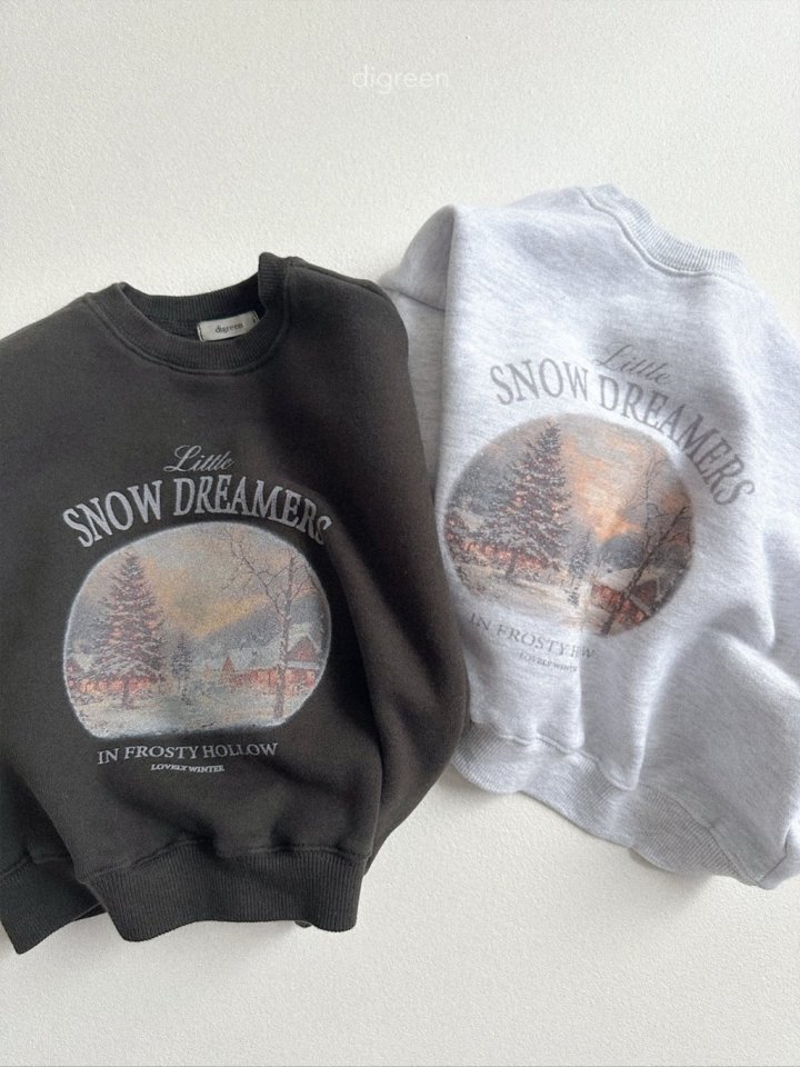 Digreen - Korean Children Fashion - #childofig - Snowball Sweatshirt - 4